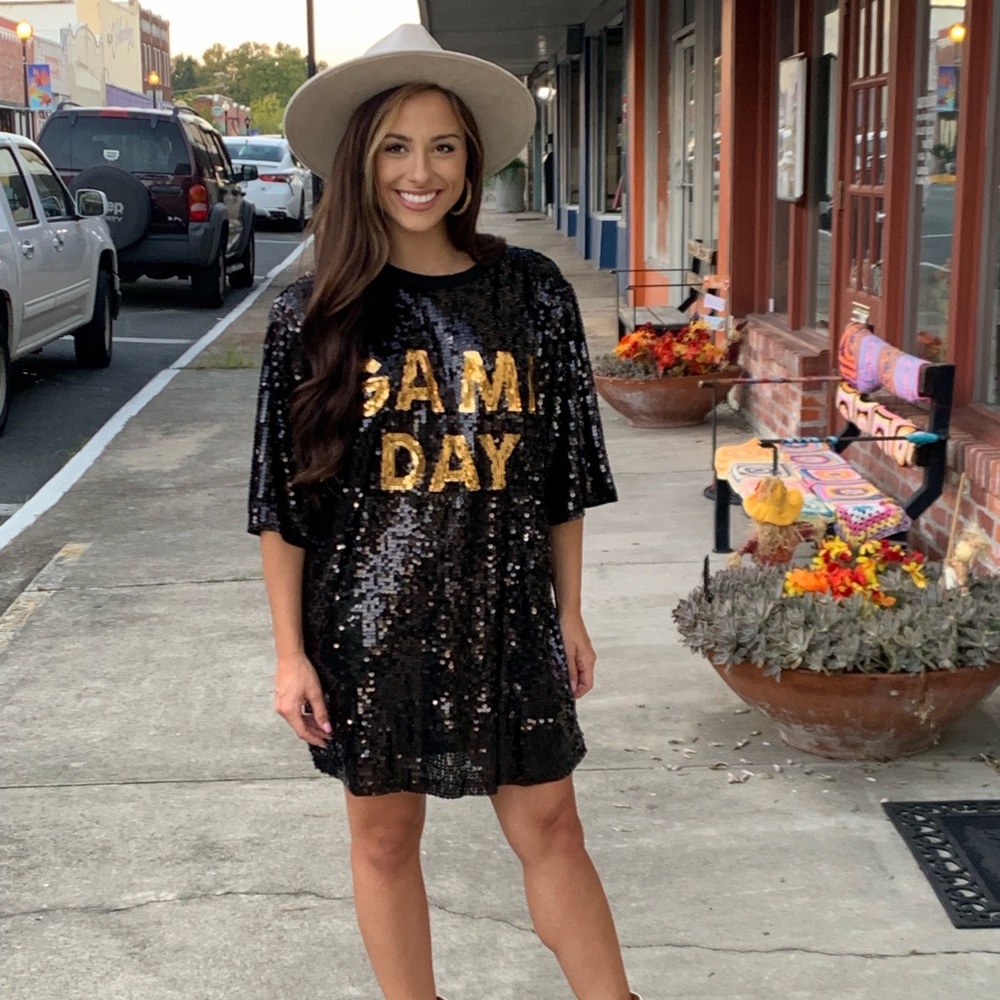 Game Day Sequins Dress